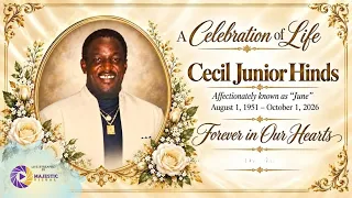 Celebrating the Life of Cecil Junior Hinds