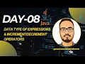 Data Type of Expressions Operators