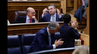 Largo aplauso del Congreso a Aitor Esteban