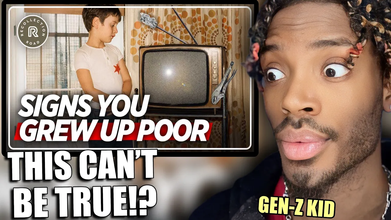 SHOCKED GEN Z Reacts To Signs You Grew Up Poor In The 70s & 80s!