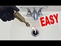 Remove Clean Bathroom Sink Stopper The Easy Way