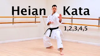 THE 5 HEIAN KATA OF SHOTOKAN KARATE 