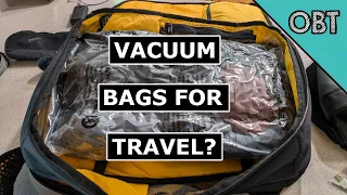 Vacuum Bags for Carry-on Travel Game Changer or Gimick Tested Using the Flextail Zero Pump