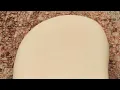 Crate and Barrel Pebble White coffee table by Leanne Ford