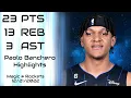 NBA Paolo Banchero Highlights Magic Rockets 2022 NBA Regular Season