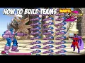 How To Build Teams Marvel vs Capcom 2