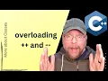 C increment and decrement operator overloading 6