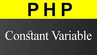 PHP Constant Variable Tutorial in Hindi Urdu 2021