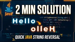 Reverse a String in 2 Minutes Two-Pointer Technique