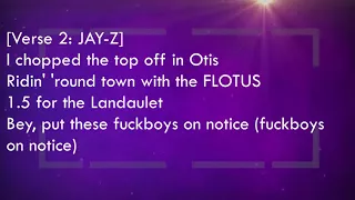 dj khaled top off ft jay z future beyonc lyric video 