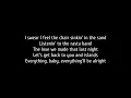 Zac Brown Band - You and Islands (Lyrics)