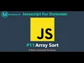 12 - Array sort Javascript