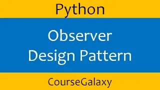 Observer Design Pattern In Python