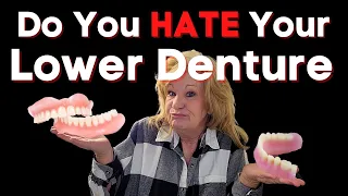 Download How To Adjust Your  Bottom Denture So It Will Stay In , Talking \u0026 Eating With Dentures MP3
