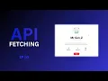 React GitHub Profile Viewer using GitHub API Beginner Friendly Project EP 03