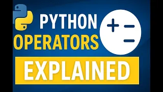 Python Operators Explained Arithmetic Logical Comparison Assignment Python Tutorial