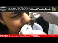 Nose piercing