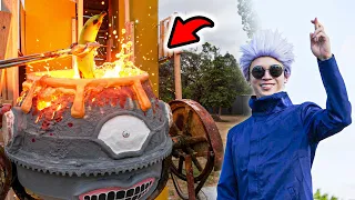 1000℃の漏瑚の頭にいろんな物をブチ込んでみた【呪霊クッキング】