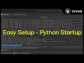 Unreal - How to add Python startup script