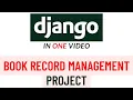 Library Management System CRUD Project Django in One