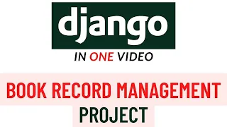 Library Management System CRUD Project Django in One