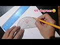 How to draw REGULAR HEXAGON using Protractor Ruler TAGALOG MATH TUTORIAL