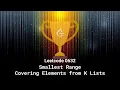 Leetcode 0632 Smallest Range Covering Elements from K Lists