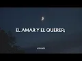 José José — El Amar y El Querer [Letra]