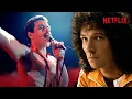 Download Lagu Bohemian Rhapsody - We Will Rock You! (Rami Malek) | Netflix