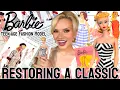VINTAGE BARBIE RESTORATION 1960 PONYTAIL BARBIE REROOT REPAINT RESTYLE DIAMOND IN THE ROUGH