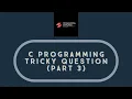 C Programming tricky question part 3 - Addition of two number without using operator