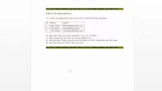 Python Module 05-03 Lab 5-1 Starter