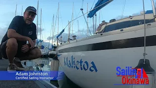 Sailing Okinawa: Tour of our student boat