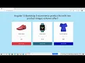 Angular 13 Bootstrap 5 Ecommerce Product List with Image Hover Effect