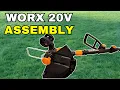 How to Assemble Worx String Trimmer