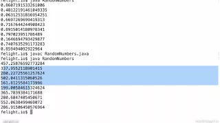 Java Basics Filling an int Array with Random Numbers in Java