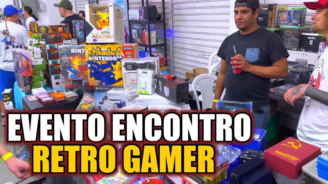 PRIMEIRO ENCONTRO RETRO GAMES ABC PAULISTA ????