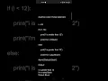 Python programming l If else statement