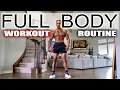 60 MINUTE FULL BODY WORKOUT NO EQUIPMENT