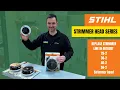 How to change the Stihl Autocut 26-2 36-2 46-2 56-2 strimmer heads - Stihl Strimmer head series