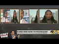 LSU vs Iowa on First Take
