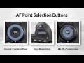 Canon EOS 60D Tutorial - Selecting Af Points