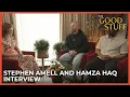 Stephen Amell Hamza Haq Dish on The Borderline Interview The Good Stuff with Mary Berg