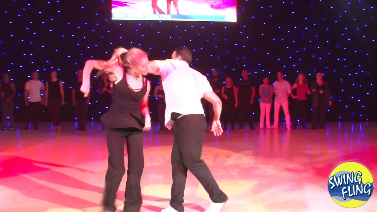 Swing Fling 2016 Open Strictly Swing PJ Turner & Alexis Garrish