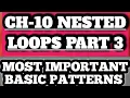 MOST IMPORTANT BASIC PATTERN PROGRAMS IN JAVA USING NESTED LOOPS PART 3 MUDIT AGRAWAL