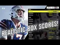 MOST REALISTIC ALL MADDEN FRANCHISE SLIDERS MADDEN 24