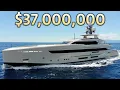 Inside a 37 000 000 Italian Luxury Megayacht with a Helipad