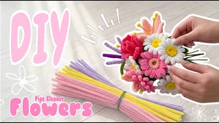 Make Beautiful DIY Pipe Cleaner Flowers 💐 you can actually SELL!!