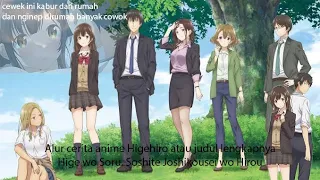 alur cerita anime hige wo soru soshite joshikousei wo hirou higehiro