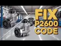 P2600 - Coolant Pump Control Circuit